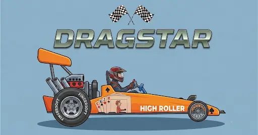 dragstar vehicle in hill climb racing
