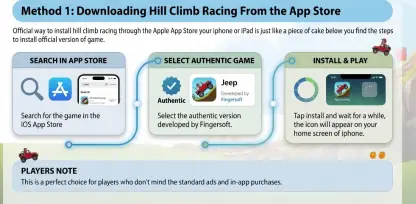 download hill climb racing from app store
